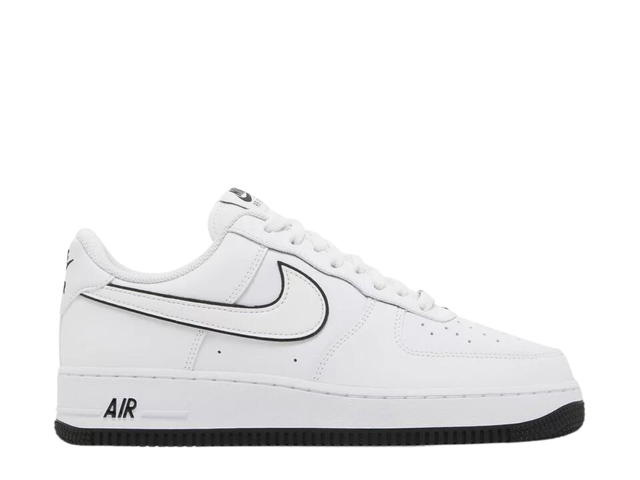 Nike Nike Air Force 1 '07 Low White Black Outline Swoosh - view 1