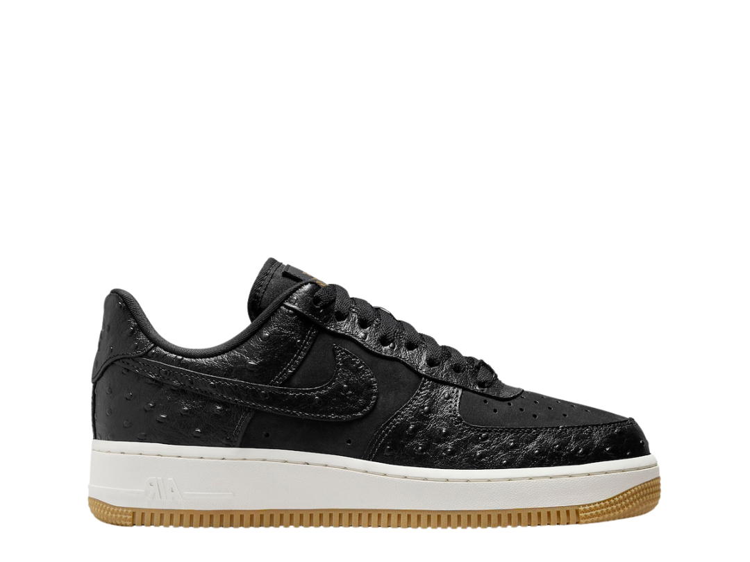 Nike Nike Air Force 1 Low '07 Black Ostrich Gum (Women's)
