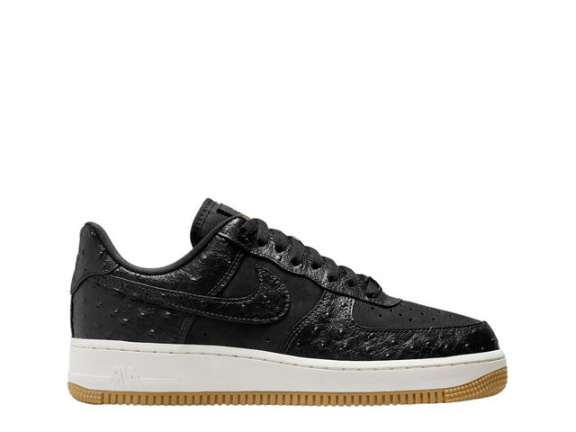 Nike Nike Air Force 1 Low '07 Black Ostrich Gum (Women's) - view 1
