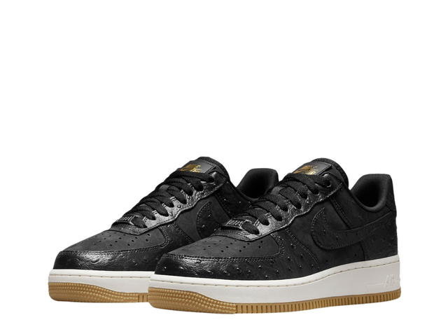 Nike Nike Air Force 1 Low '07 Black Ostrich Gum (Women's) - view 3