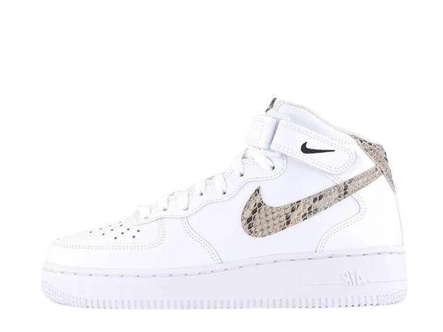 Nike Nike Air Force 1 '07 Mid White Snake Swoosh (Women's) - view 2
