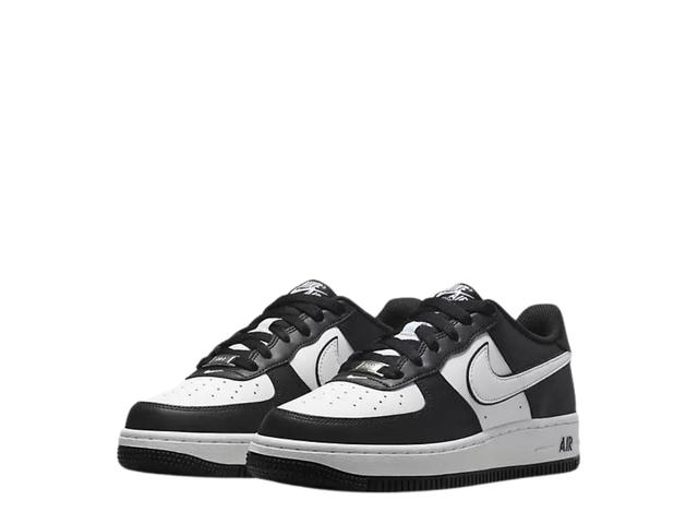 Nike Nike Air Force 1 Low LV8 2 White Swoosh Panda (GS) - view 2