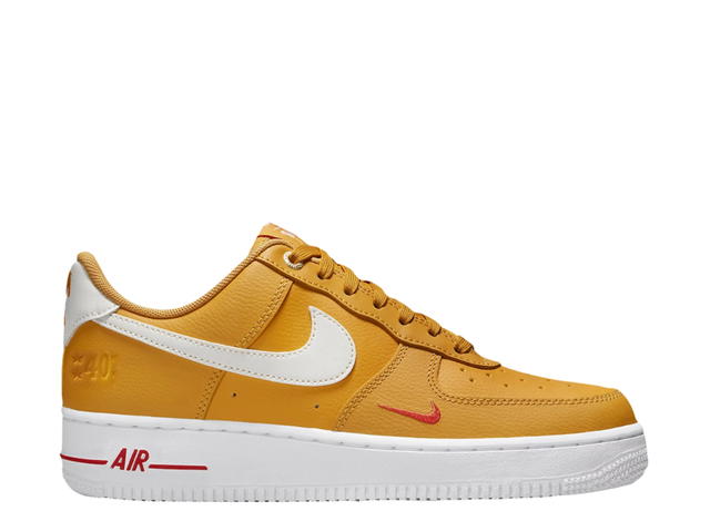 Nike Nike Air Force 1 Low '07 SE 40th Anniversary Yellow Ochre Mini Swoosh (Women's) - view 1