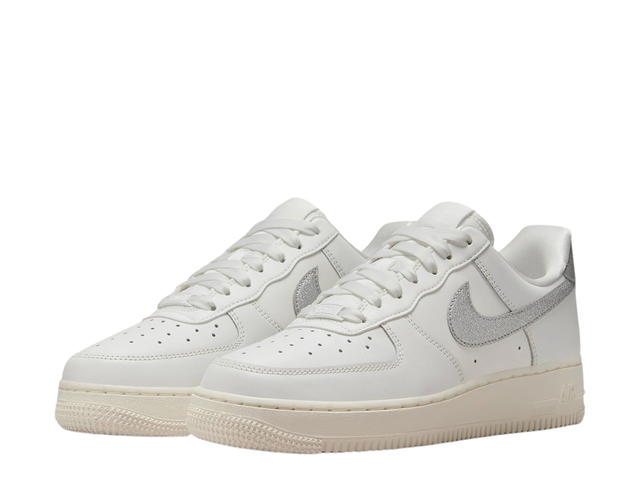 Nike Nike Air Force 1 '07 Summit White Sail White Metallic Silver - view 3