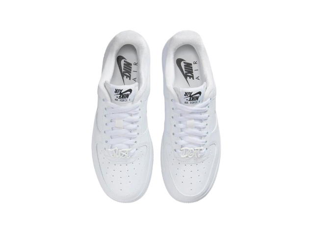 Nike Nike Air Force 1 Low '07 SE Just Do It Triple White (Women's) - view 3