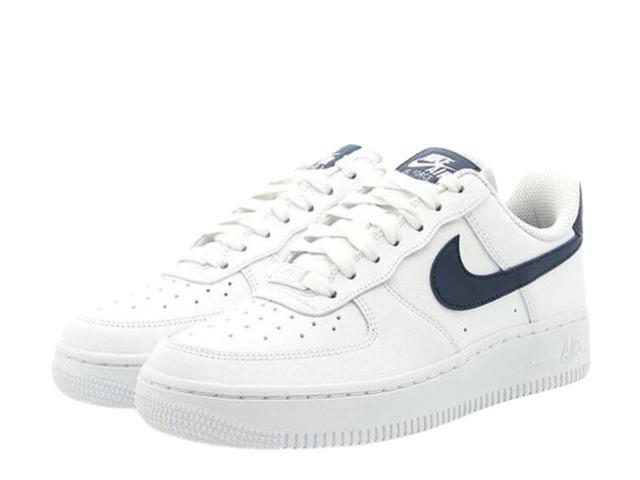 Nike Nike Air Force 1 '07 White Dark Blue (W) - view 3