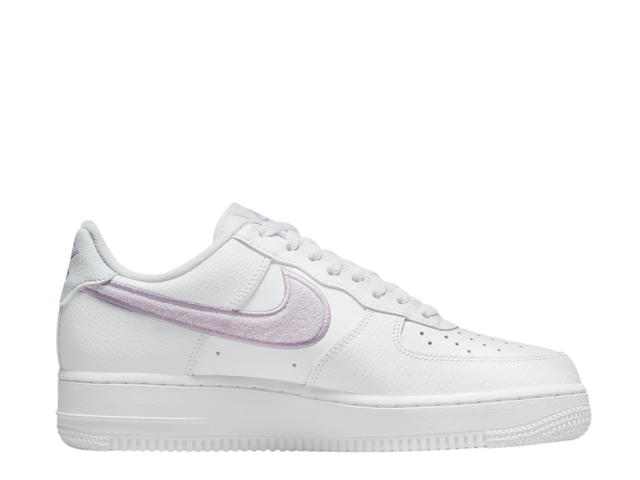 Nike Nike Air Force 1 07 Essential Low Chenille Swoosh White Lilac - view 1