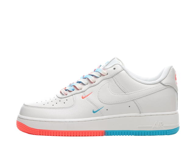 Nike Nike Air Force 1 07 Low SU19 Rice White Orange Blue - view 2