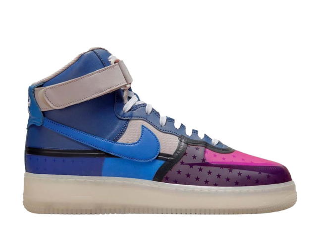 Nike Nike Air Force 1 High '07 Premium Thunder Blue Pink Prime - view 1