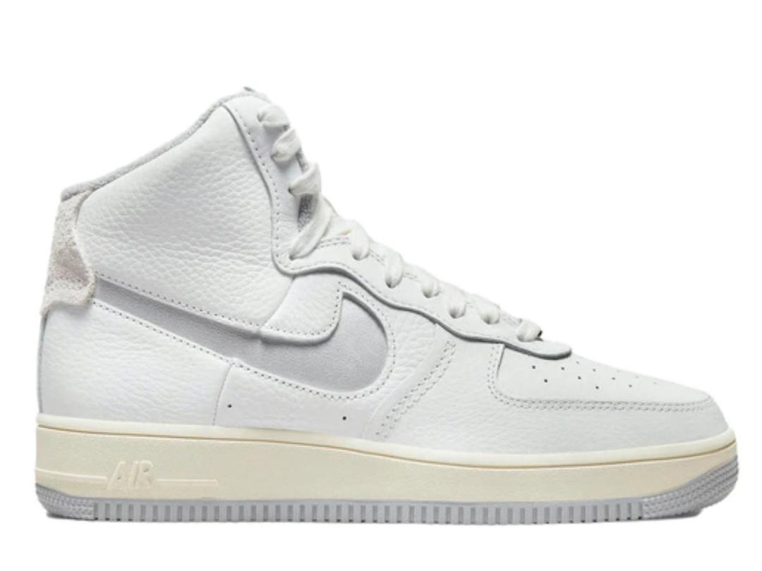 Nike Nike Air Force 1 High Sculpt White Silver (Women's)