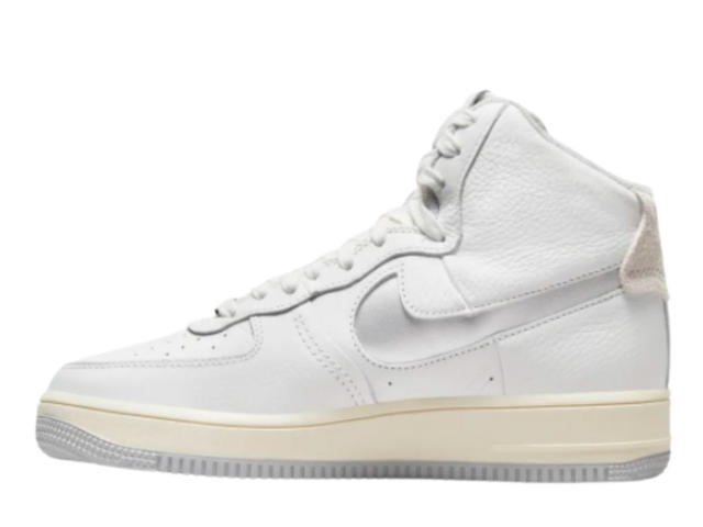 Nike Nike Air Force 1 High Sculpt White Silver (Women's) - view 2