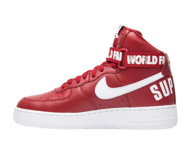 Nike Nike Air Force 1 High Supreme World Famous Red - view 2