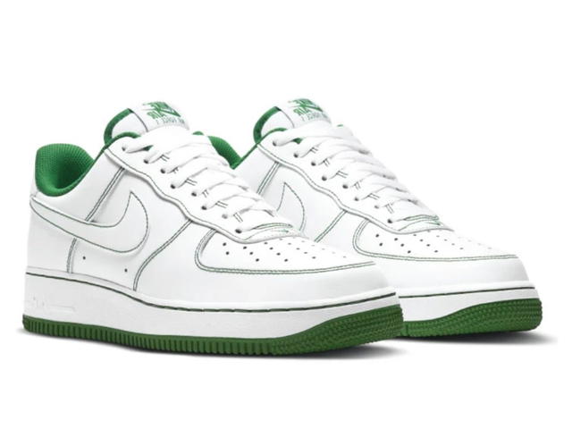 Nike Nike Air Force 1 Low White Pine Green - view 3