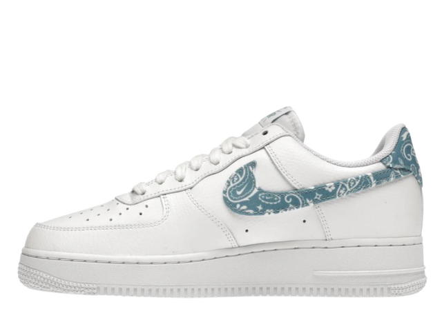 Nike Nike Air Force 1 Low '07 Essential White Worn Blue Paisley (Women's) - view 2