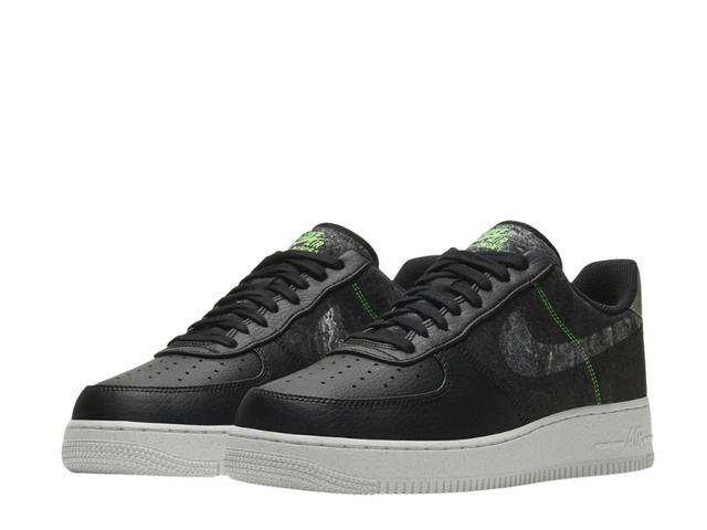 Nike Nike Air Force 1 Low '07 LV8 Black Electric Green - view 3