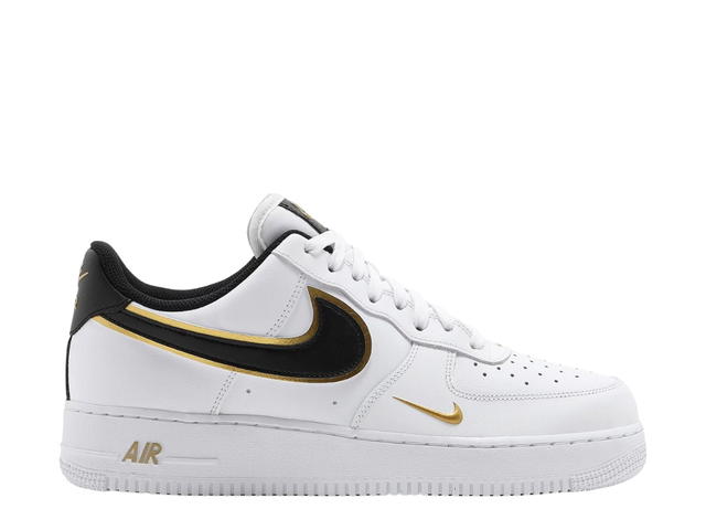Nike Nike Air Force 1 Low '07 LV8 Double Swoosh White Metallic Gold - view 1