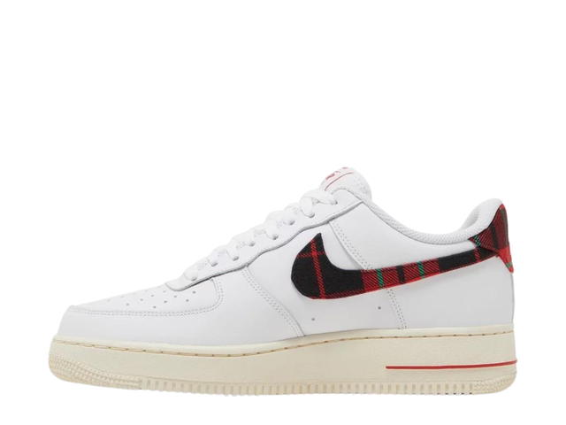 Nike Nike Air Force 1 Low '07 LV8 Tartan Plaid White University Red - view 2