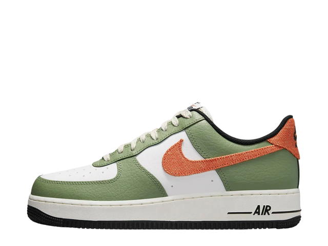Nike Nike Air Force 1 Low '07 Oil Green Orange - view 2
