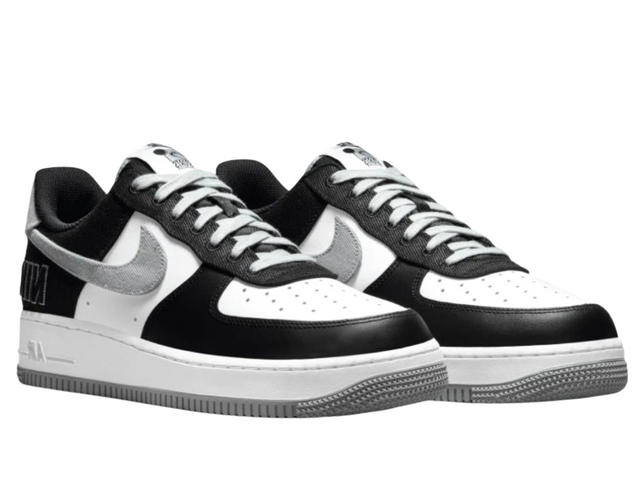 Nike Nike Air Force 1 Low '07 EMB Raiders Black White - view 3