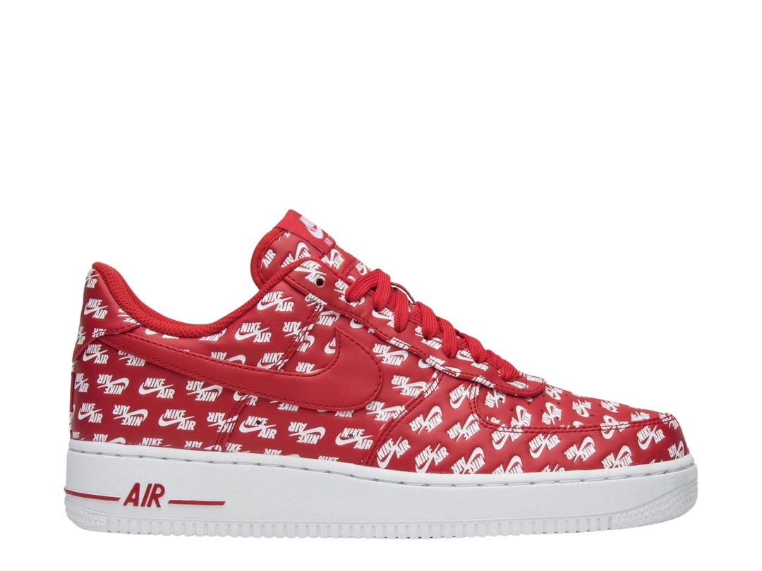 Nike Nike Air Force 1 Low All Over Logo Red