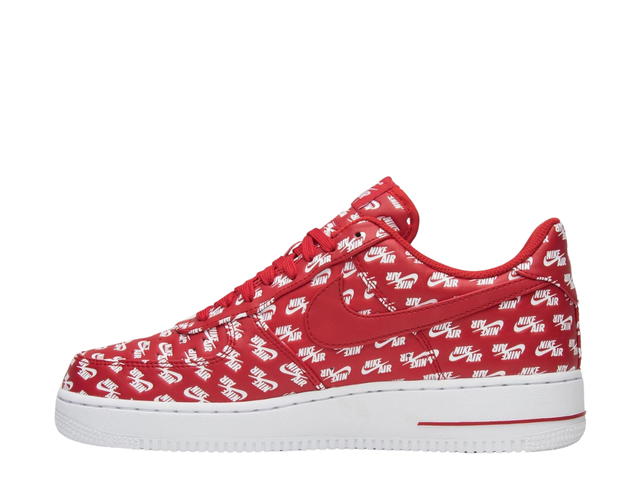 Nike Nike Air Force 1 Low All Over Logo Red - view 2