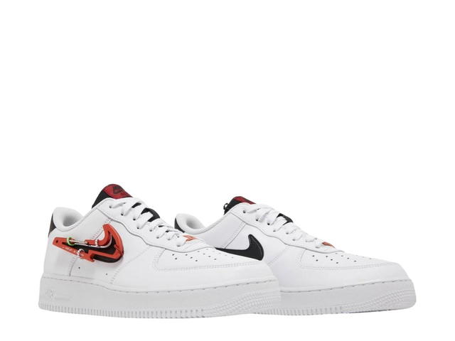 Nike Nike Air Force 1 Low Carabiner Swoosh Red - view 3