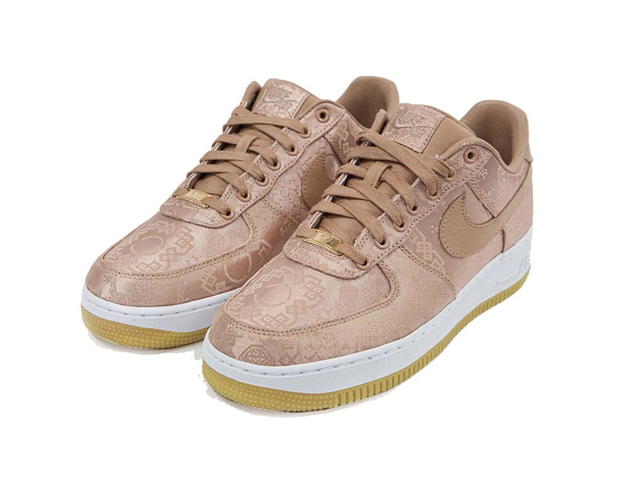 Nike Nike Air Force 1 Low CLOT Rose Gold Silk (Regular Box) - view 2
