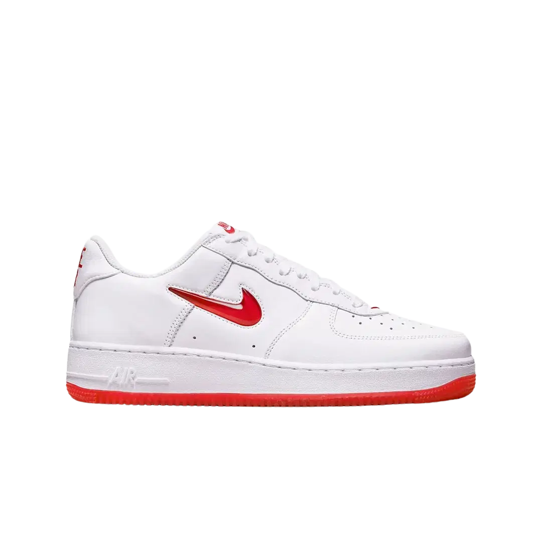 Nike Nike Air Force 1 Low '07 Retro Color of the Month Jewel Swoosh University Red