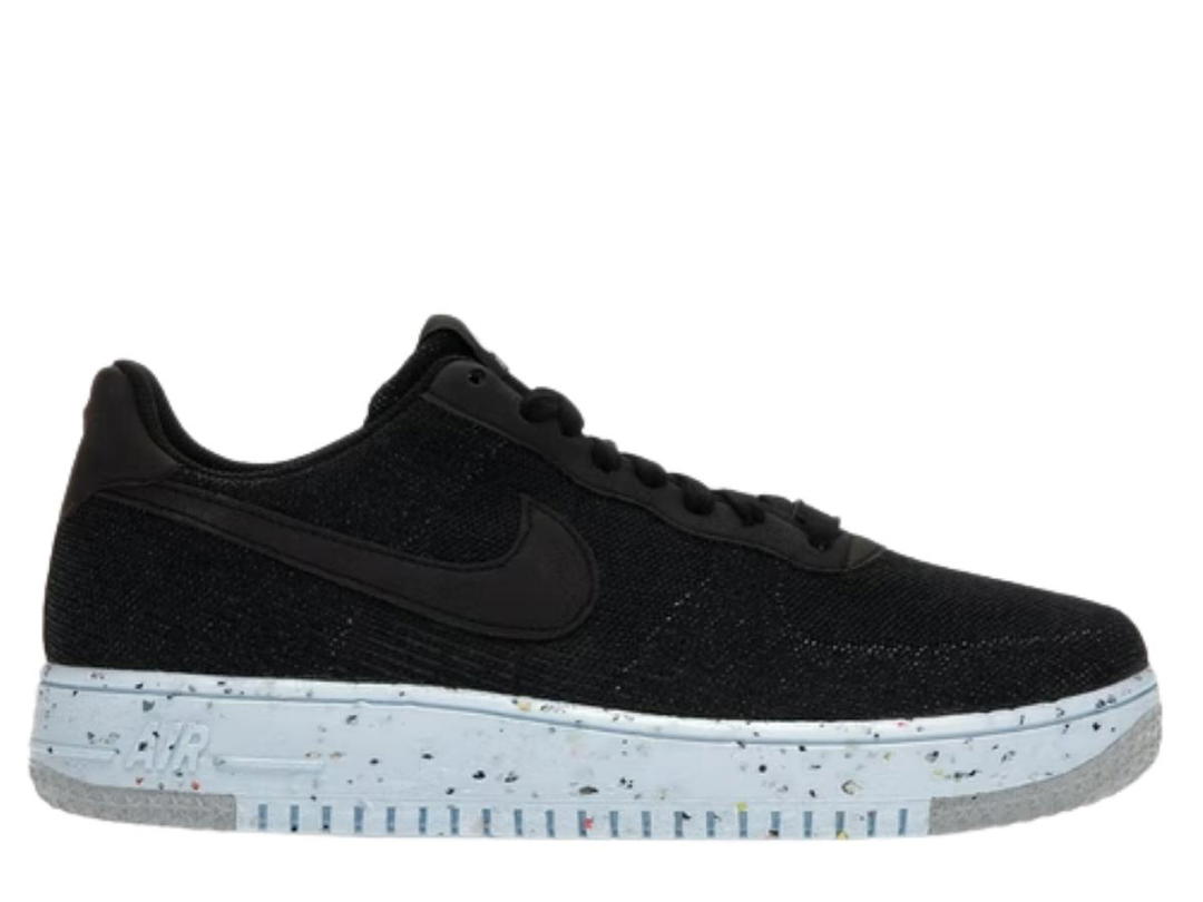 Nike Nike Air Force 1 Low Crater Flyknit Black Chambray Blue