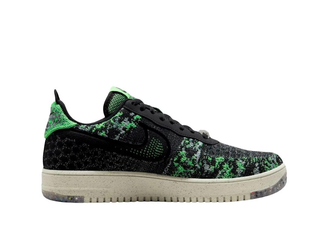 Nike Nike Air Force 1 Low Crater Flyknit Black Volt