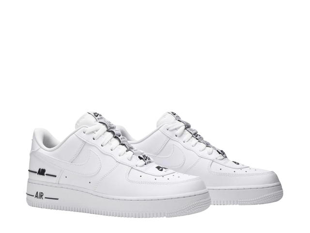 Nike Nike Air Force 1 Low Double Air Low White Black - view 3