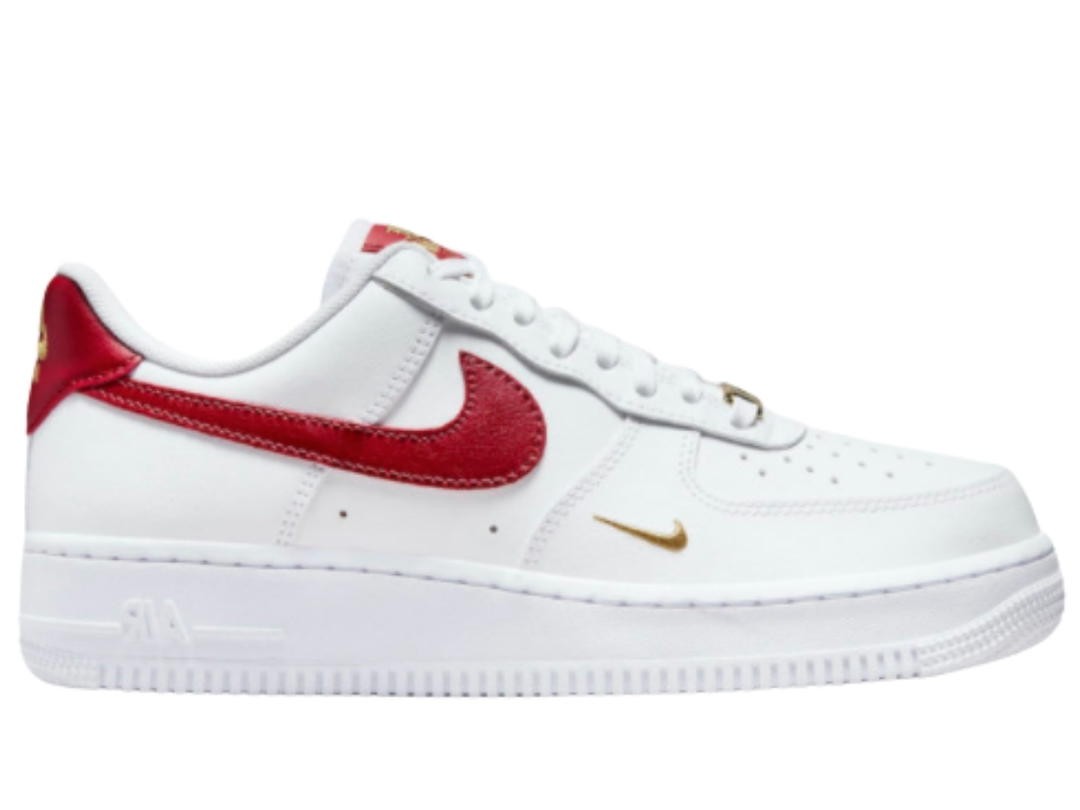 Nike Nike Air Force 1 Low Essential Gym Red Mini Swoosh (Women's)