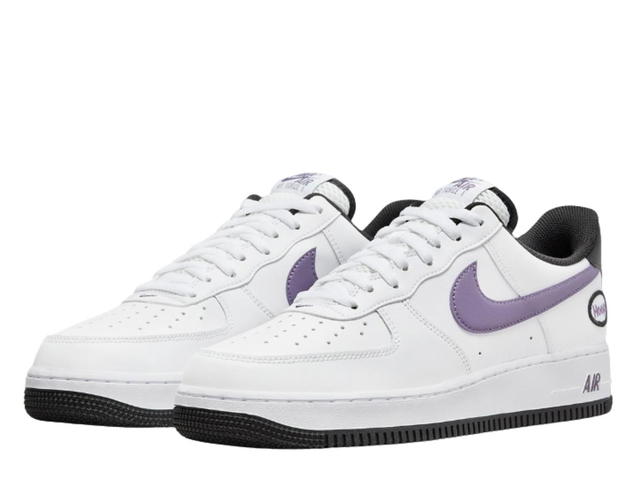Nike Nike Air Force 1 Low Hoops White Canyon Purple - view 3