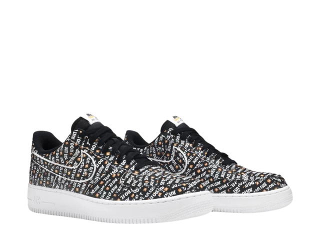 Nike Nike Air Force 1 Low Just Do It Pack Black - view 3