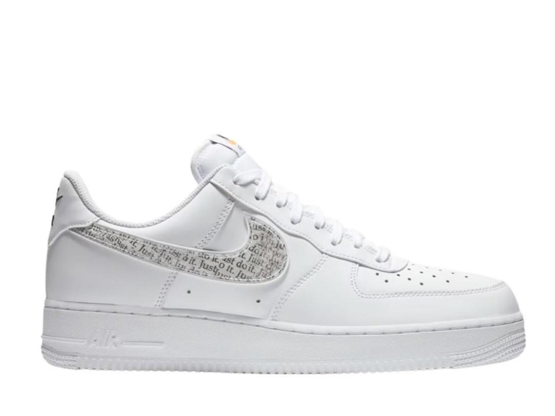 Nike Nike Air Force 1 Low Just Do It Pack White Clear