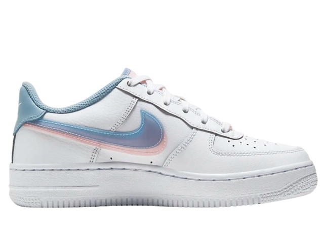 Nike Nike Air Force 1 Low LV8 Double Swoosh Light Armory Blue - view 1