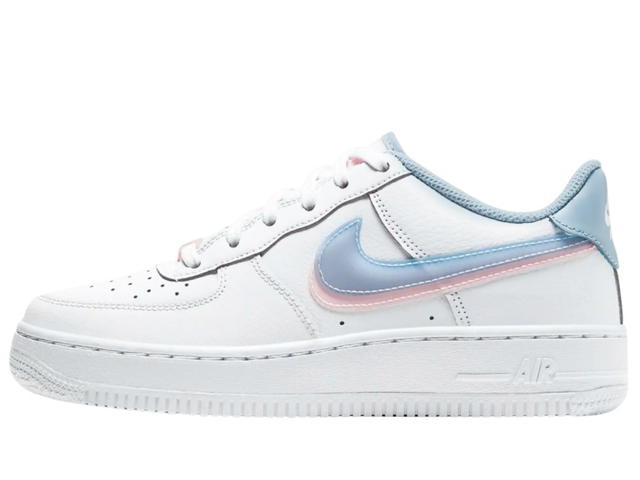 Nike Nike Air Force 1 Low LV8 Double Swoosh Light Armory Blue - view 2