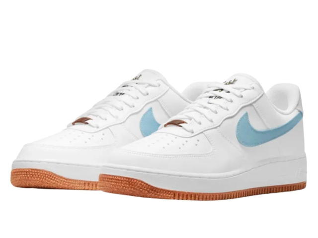 Nike Nike Air Force 1 Low LV8 Indigo Canvas Cork White (GS) - view 3