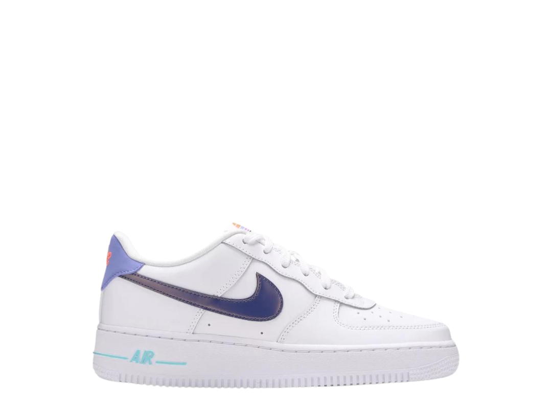 Nike Nike Air Force 1 Low LV8 White Dark Purple (GS)