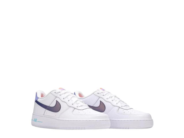 Nike Nike Air Force 1 Low LV8 White Dark Purple (GS) - view 3