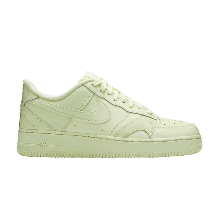 Nike Nike Air Force 1 Low Misplaced Swooshes Pale Yellow