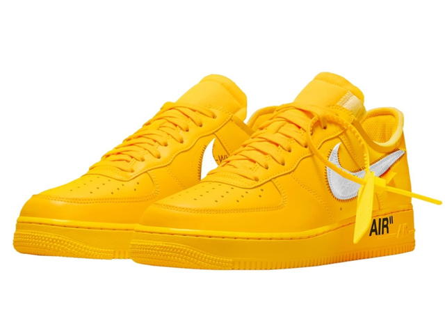 Nike Nike Air Force 1 Low Off-White ICA University Gold - view 3