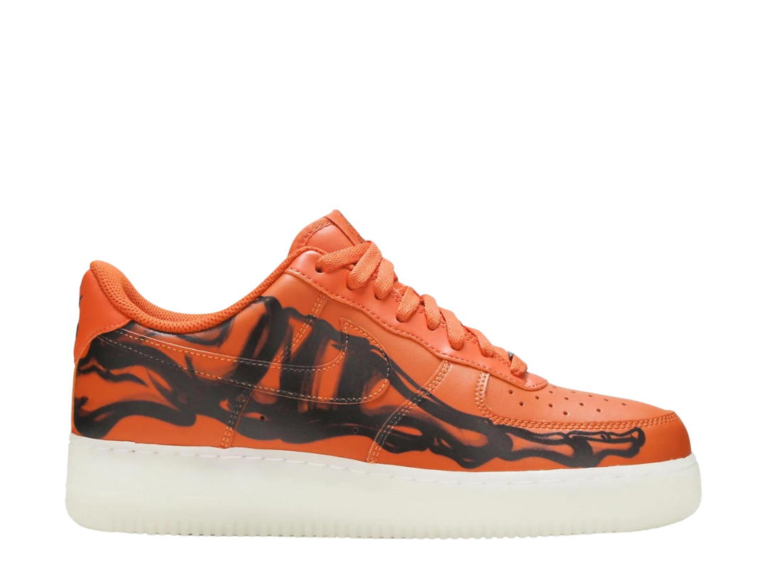 Nike Nike Air Force 1 Low Orange Skeleton Halloween (2020)