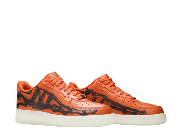 Nike Nike Air Force 1 Low Orange Skeleton Halloween (2020) - view 3