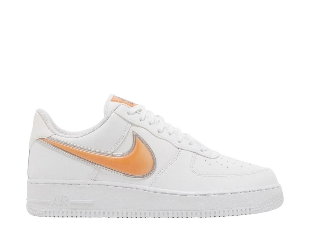 Nike Nike Air Force 1 Low Oversized Swoosh White Orange Peel
