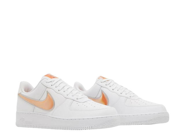 Nike Nike Air Force 1 Low Oversized Swoosh White Orange Peel - view 3