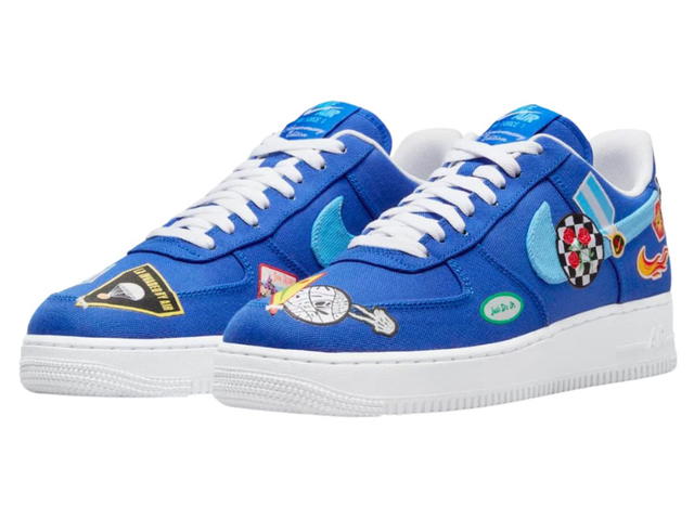 Nike Nike Air Force 1 Low PRM Los Angeles Patched Up - view 3