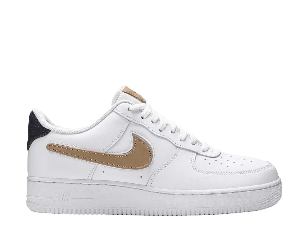 Nike Nike Air Force 1 Low Removable Swoosh Pack White Vachetta Tan