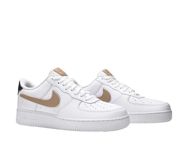 Nike Nike Air Force 1 Low Removable Swoosh Pack White Vachetta Tan - view 3