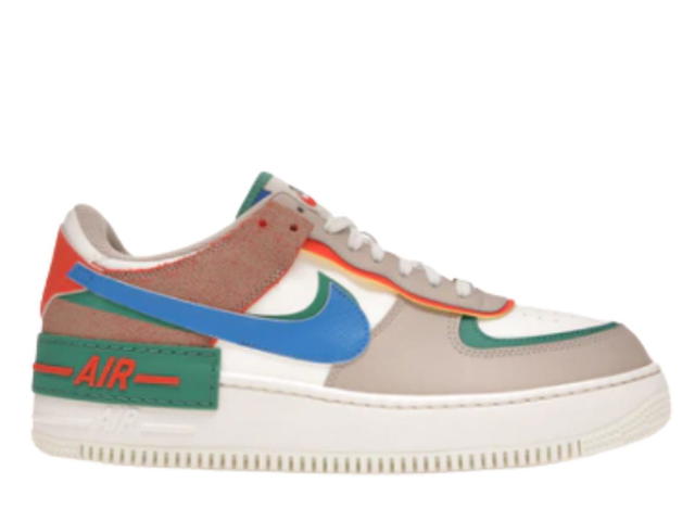 Nike Nike Air Force 1 Low Shadow Sail Signal Blue Green (Women's) - view 1